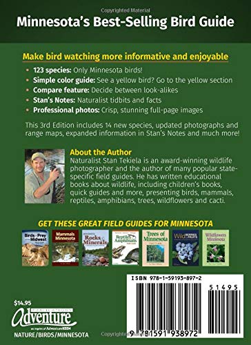 Birds of Minnesota Field Guide - 3rd Edition